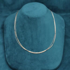 Women Silver Plated Handcrafted Chain