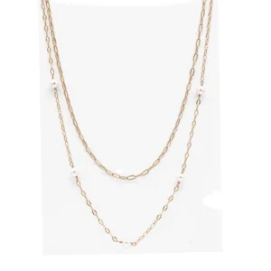 Sterling Silver Pearl Chains