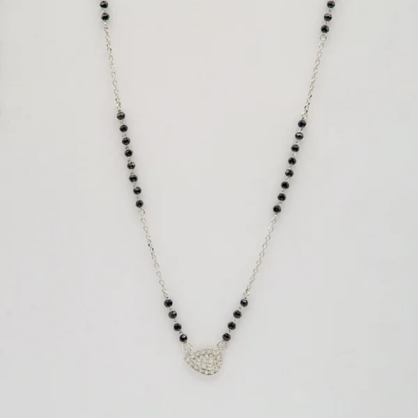 Leaf Sterling Silver Mangalsutra