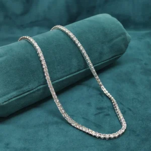 Tennis Silver Chain