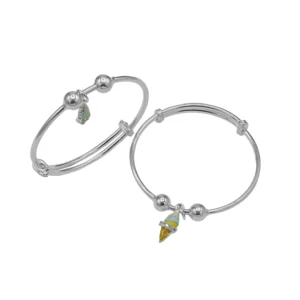 Icecream Charms Silver Bracelets