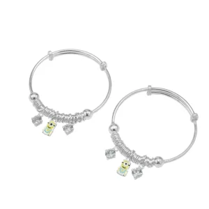 Silver Minion Hangings Bracelet