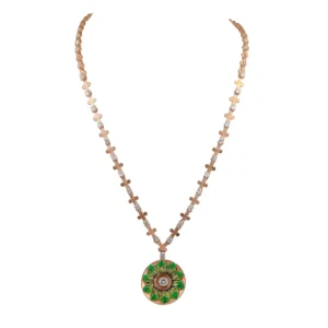 Leaf Pattern Necklace set