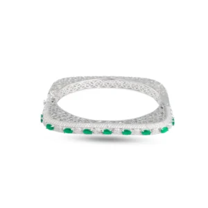 Silver Square Shape Bracelet