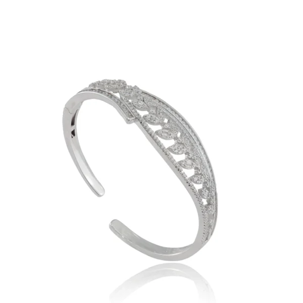Silver Flower Bracelet