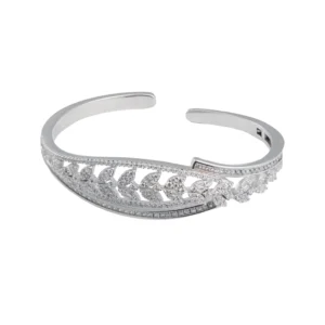 Silver Flower Bracelet