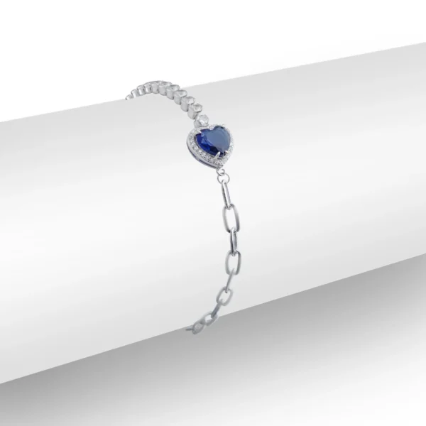Silver Heart Shape bracelet