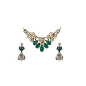 Monsonaite Silver Necklace Set